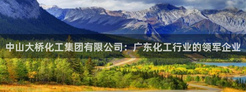 球盟会黑钱：中山大桥化工集团有限公司：广东化工行业的领军企业