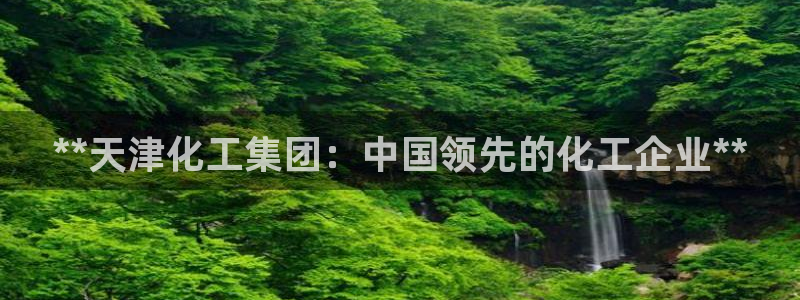 球盟会官网app下载：**天津化工集团：中国领先的化工企业*